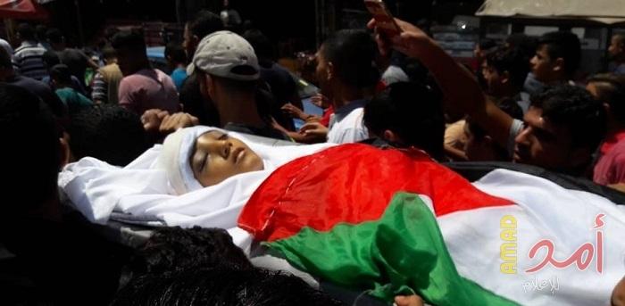 بالصور.. تشييع حثمان الشهيد الطفل "مجدي السطري" في رفح