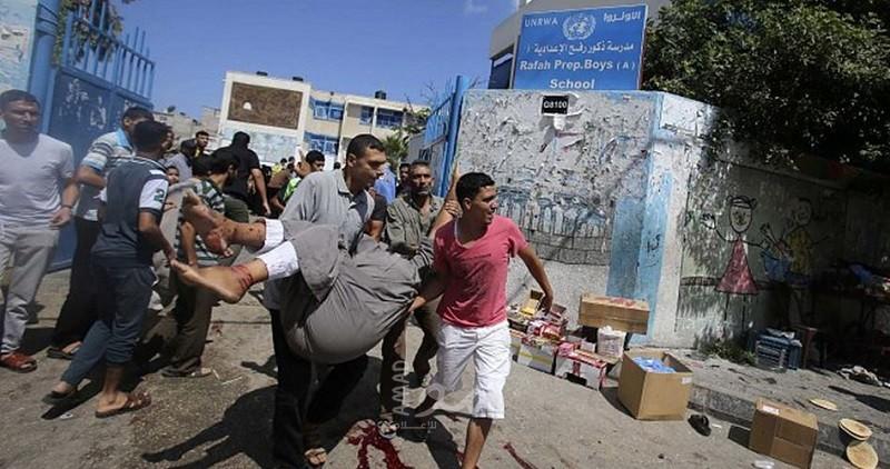 انتشال (8) شهداء جراء القصف المدفعي الهمجي الذي استهدف شمال القطاع