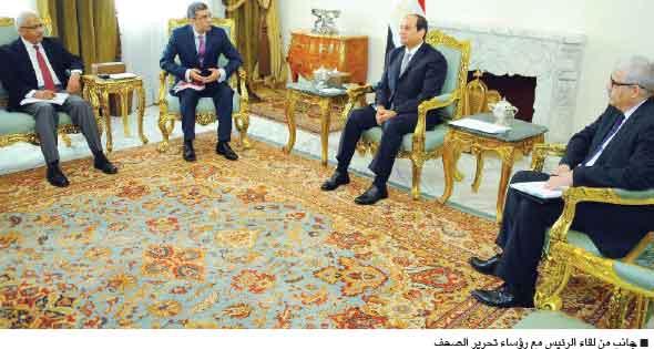 السيسي: أحكم  بـ"ظهير شعبي"  في غياب "ظهير سياسي" وإذا تخلى الشعب عنّي لن أقاتل..نص الجزء الثاني للحوار