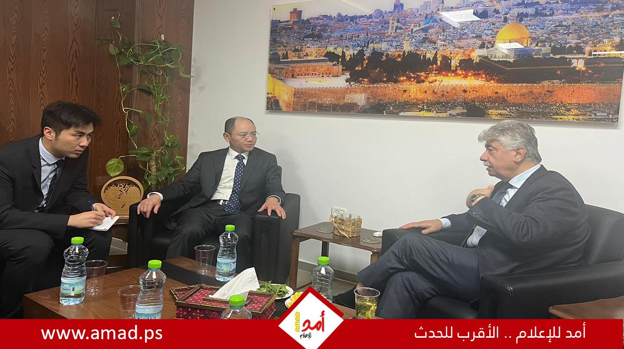 مجدلاني يؤكد أهمية الدور الصيني لدعم القضية الفلسطينية