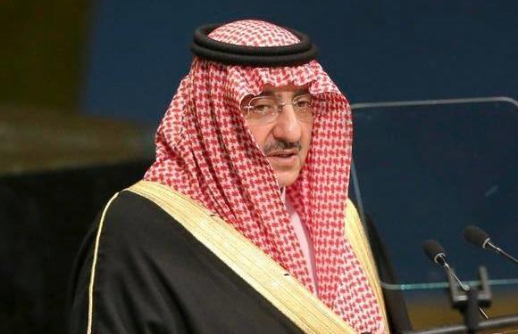 مبايعة الامير محمد بن نايف لـ محمد بن سلمان