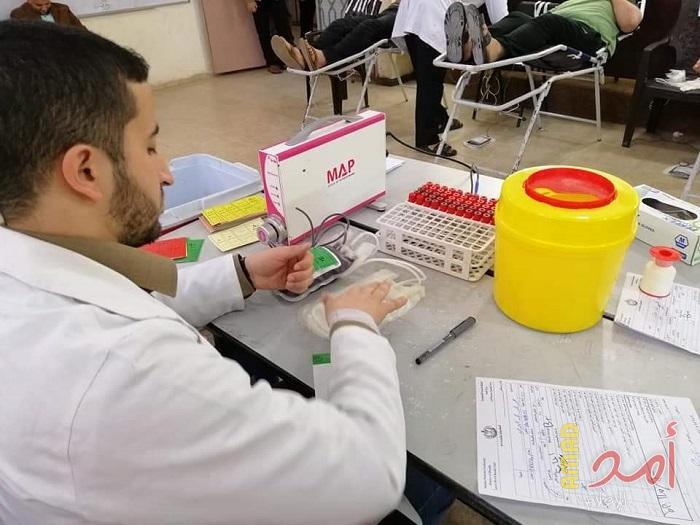 تمهيداً لمليونية العودة.. الخدمات الطبية تنظم حملة للتبرع بالدم في غزة