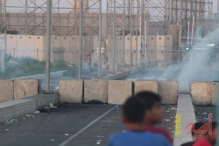 جيش الاحتلال يغلق الطرق ويقمع مسيرة سلمية في جبل الريسان غرب رام الله