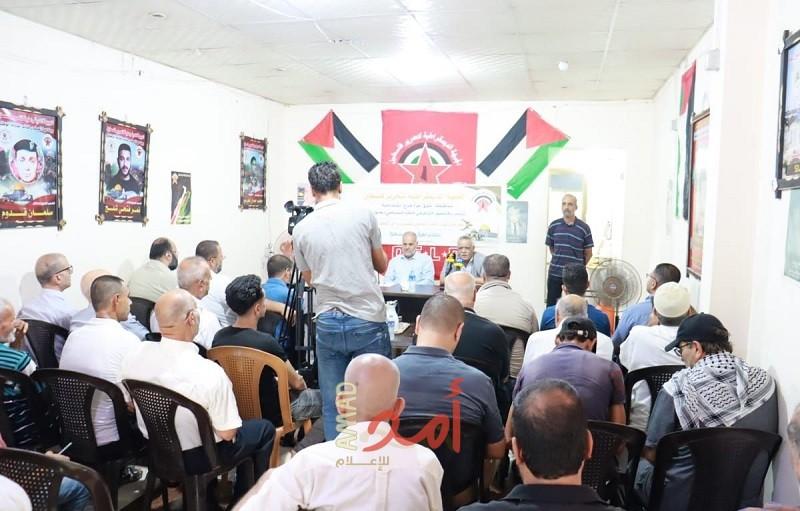 الديمقراطية تنظم لقاءً سياسياً هاماً شرق غزة