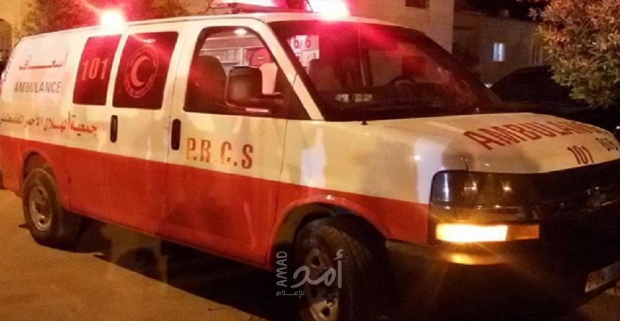 إصابة مواطنين إثر حادث سير في خانيونس