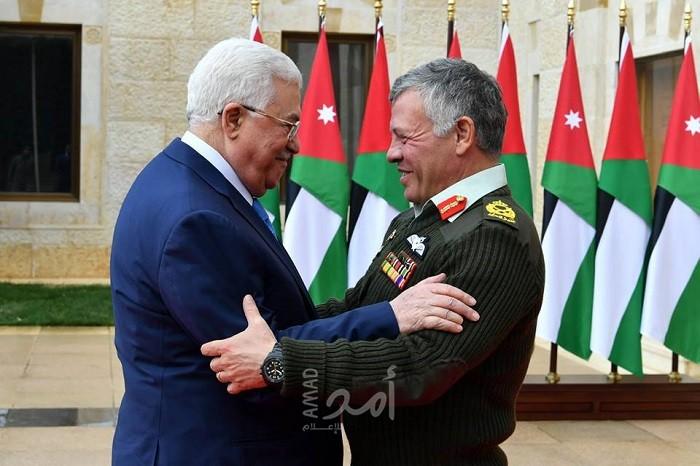 عباس يجتمع مع العاهل الأردني في عمان