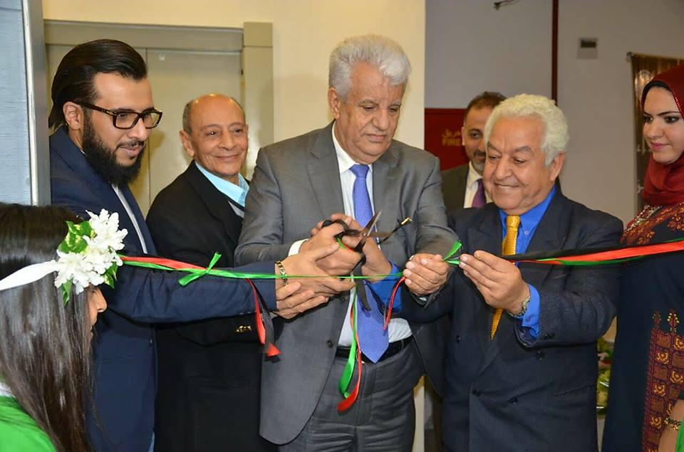 إطلاق معرض "شهداء لأجل فلسطين " بمقر سفارة فلسطين بالقاهرة