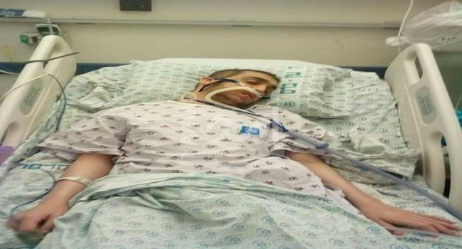 بالفيديو والصور.. الشاب "كلخ" يصارع الموت ووالده يناشد عباس وأشتية 