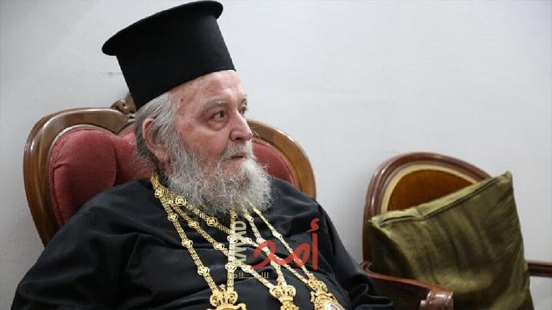 وفاة بطريرك القدس المعزول إيرينيوس الأول