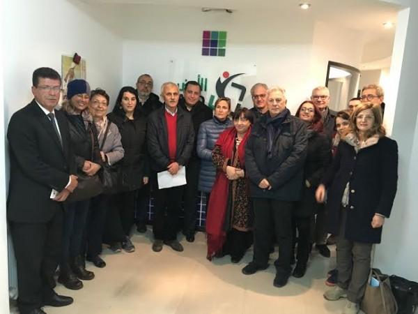 مركز الأرض للابحاث  يطلع وفداً برلمانياً ايطاليا على تطورات الأوضاع في فلسطين المحتلة