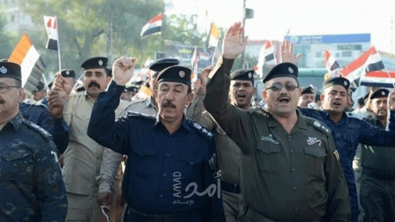 لأول مرة.. تظاهرة أمنيّة في كربلاء دعمًا للمحتجين العراقيين