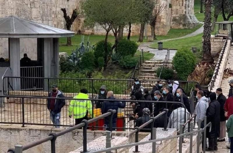 القدس: جيش الاحتلال يعرقل دخول المواطنين للصلاة في "المسجد الأقصى"