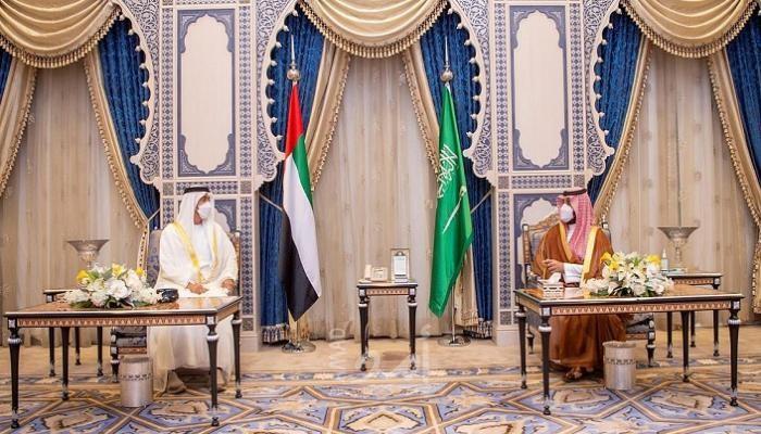 ولي عهد أبوظبي: اتفقت مع ولي العهد السعودي على تكثيف التعاون في مواجهة التحديات