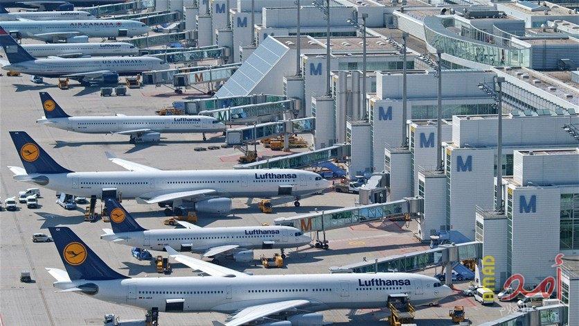 إلغاء ‭200‬ رحلة جوية في مطار ميونيخ الألماني  بسبب خرق أمني