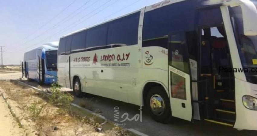 وصول 67 مركبة وحافلة إلى قطاع غزة عبر "إيرز"