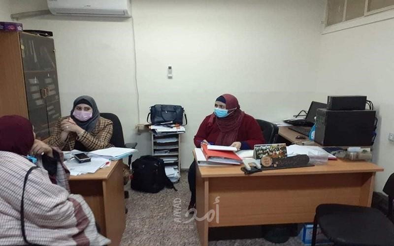 تنمية الخليل تبدأ بالمقابلات المكتبية للمستفيدات من مشروع "إرادة" لتمكين النساء