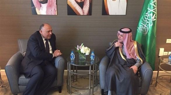 سامح شكرى لـ"الجبير": أمن البحر الأحمر جزء لا يتجزأ من الأمن القومى العربى