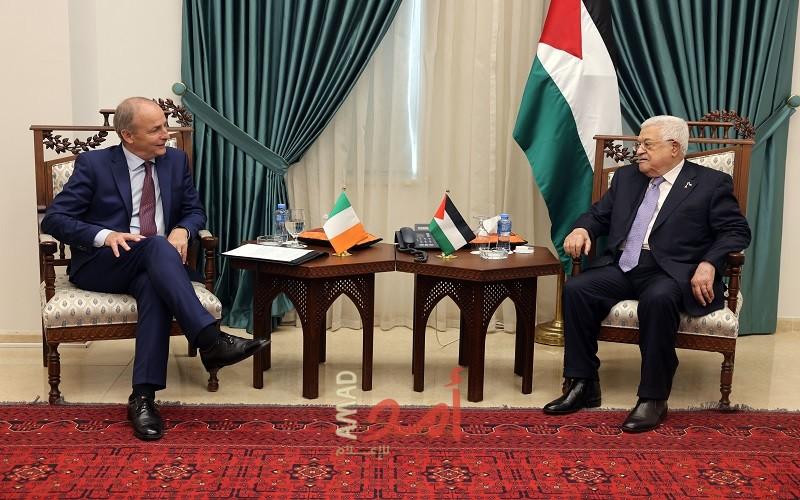الرئيس عباس: الأعمال أحادية الجانب وإرهاب المستوطنين تتطلب تدخلاً دوليا فاعلاً