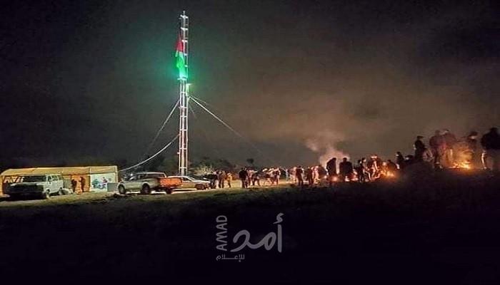 اعتصام مئات الموطنين فوق جبل العرمة في ظل دعوات لاقتحامه
