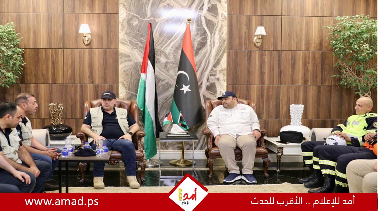 الدبيبة يثمن إرسال فلسطين لفريق التدخل والاستجابة العاجلة لإغاثة المنكوبين شرق ليبيا