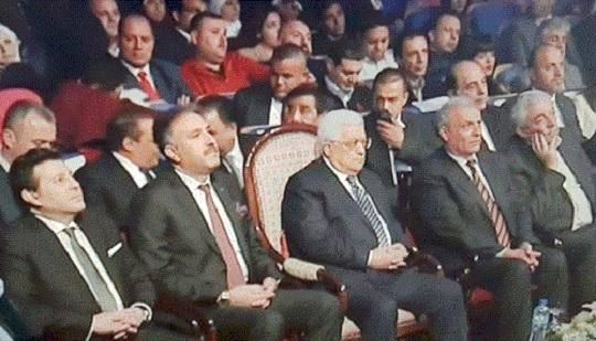 الرئيس عباس يشارك في حفل الإذاعة والتلفزيون الفني يحضور شاكر وعساف وحسن
