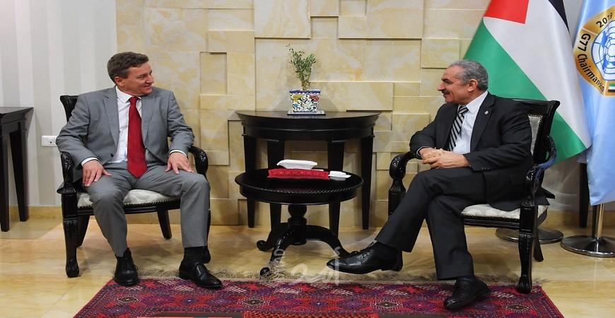أشتية: تحويل الأنظار تجاه قطاع غزة من خلال الحروب والحصار بهدف الاستمرار بتهويد القدس