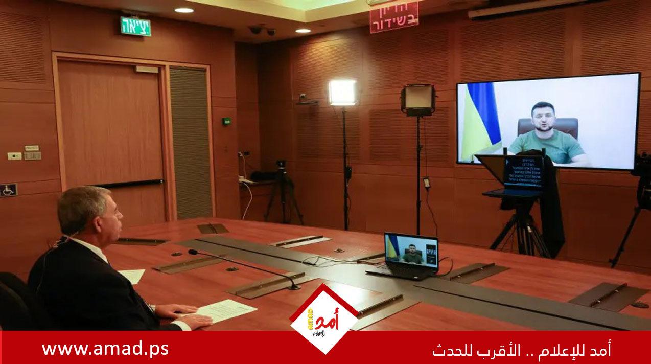 تشبيه زيلينسكي العملية الروسية بـ "الهلوكوست" يثير زوبعة سياسية وبرلمانية في إسرائيل