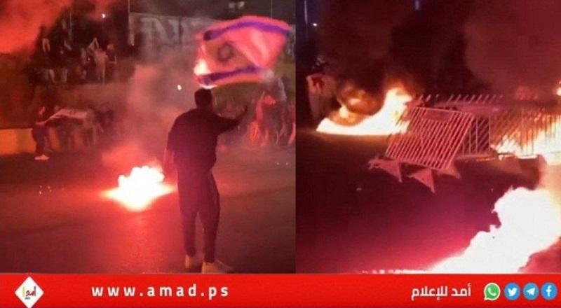 تل أبيب: أعمال عنف واشتباكات واندلاع حرائق.. والشرطة الإسرائيلية تتدخل- فيديو