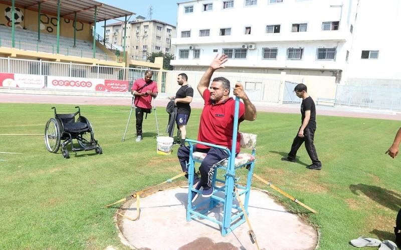 بلدية غزة تستضيف فريق منتخب رياضة البارالمبية لذوي الإعاقة