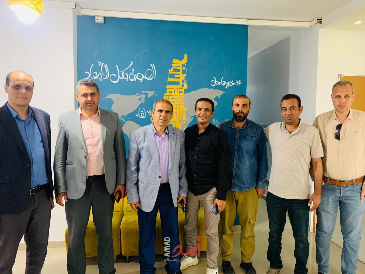 خلال زيارتها لعدد من المؤسسات الاعلامية..  نقابة الصحفيين تشيد بأداء الصحفيين والمؤسسات الاعلامية