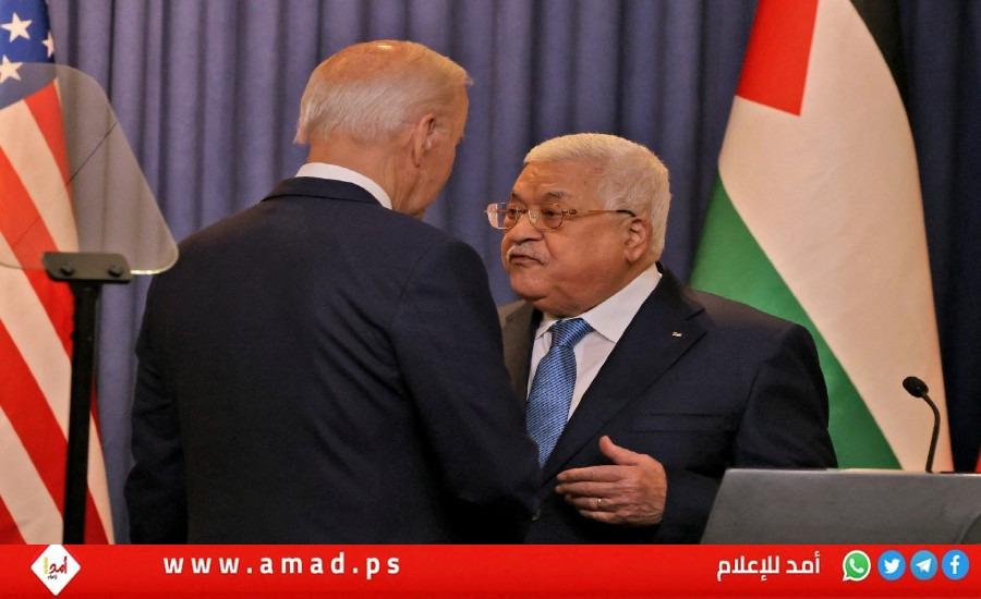 الرئيس عباس يتلقى اتصالا هاتفيا من الرئيس الأميركي "بايدن"