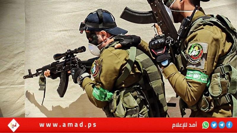اشتباكات مسلحة بين قادة القسام وسط قطاع غزة نتج عنها إصابة خطيرة