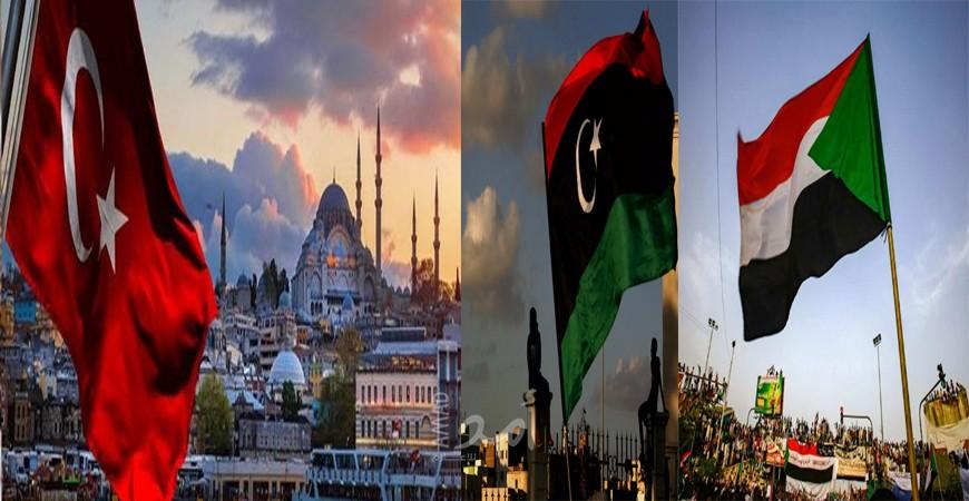 مونت كارلو: رياح التغيير والأزمات في السودان وليبيا تجري بما لا تشتهي سفن المحور القطري التركي