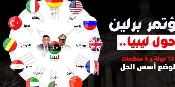تقرير: مؤتمر برلين حول ليبيا...المشاركون ومسودة البيان المقترح..و"سلال روسيا الستة" للحل