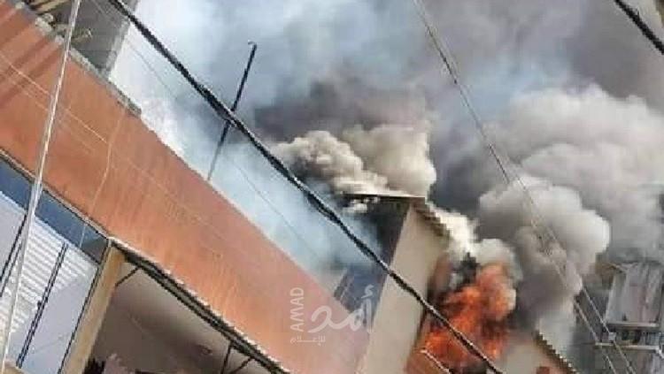 كابوس الحرائق مستمر.. اندلاع حريق في شقة سكنية شمال غزة- صور