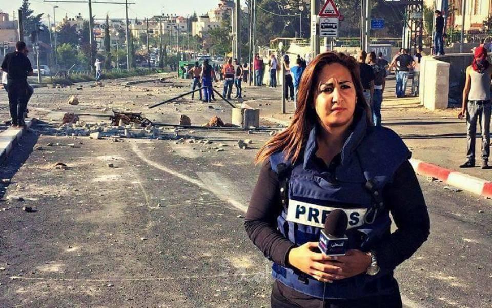 القدس: سلطات الاحتلال تستدعي مراسلة تلفزيون فلسطين كريستين ريناوي للتحقيق