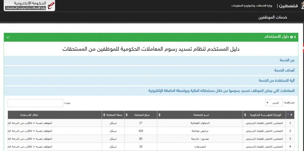 إعلام حماس: تفعيل التسديد المحوسب لرسوم المعاملات الحكومية للموظفين بغزة