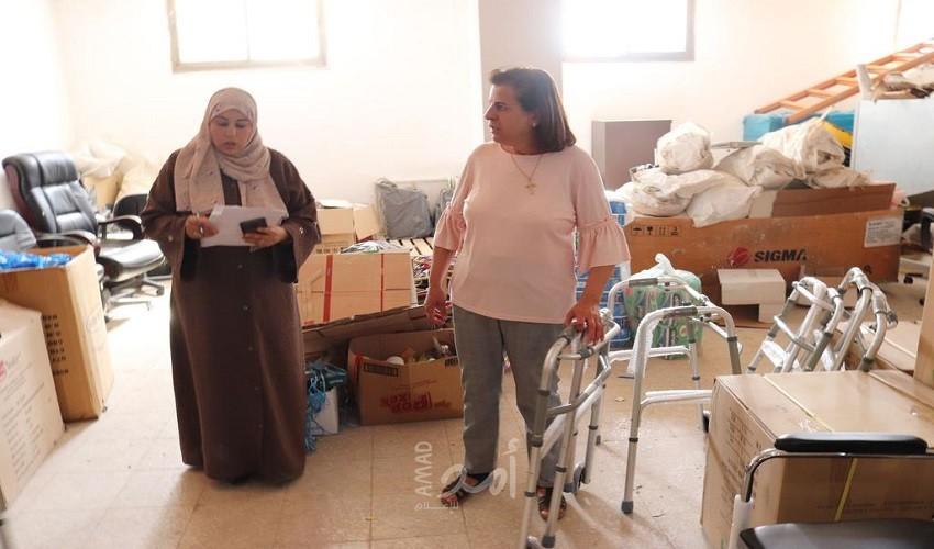 طوباس: التنمية تسلم أجهزة مساندة لعدد من الأشخاص ذوي الاعاقة