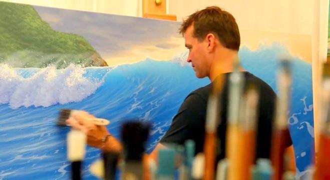 بالصور.. رسام كندي يرسم لوحات مذهلة تخدع البصر