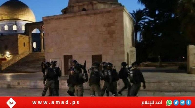 القدس: قوات الاحتلال تقتحم "مصلى الرحمة"- فيديو