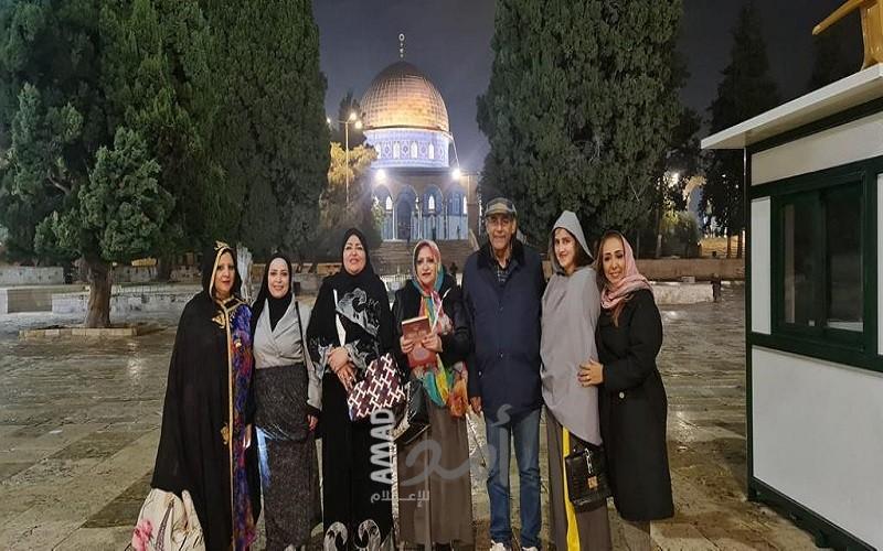 سيدة الأرض تختتم مؤتمر (القدس بوصلة الأحرار) بزيارة الفنانين والشخصيات العربية والدولية
