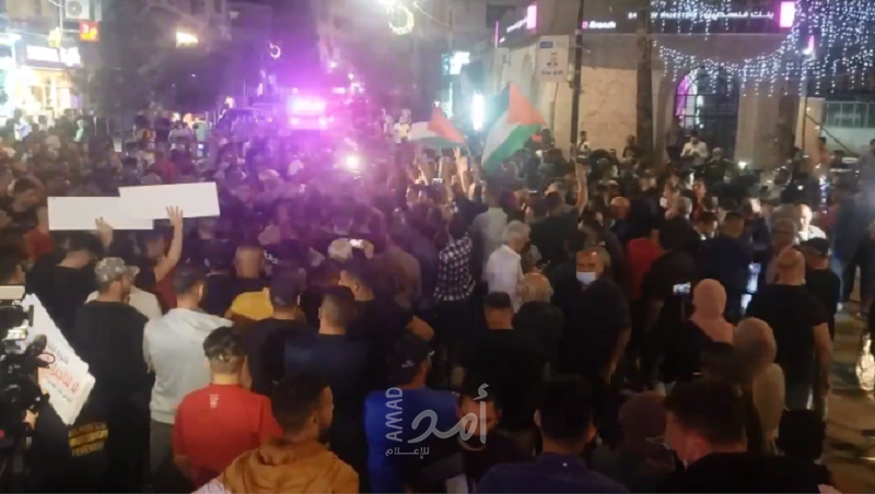 رام الله: متظاهرون ضد تأجيل الانتخابات يهتفون "الشعب يريد صندوق الاقتراع"- صور وفيديو