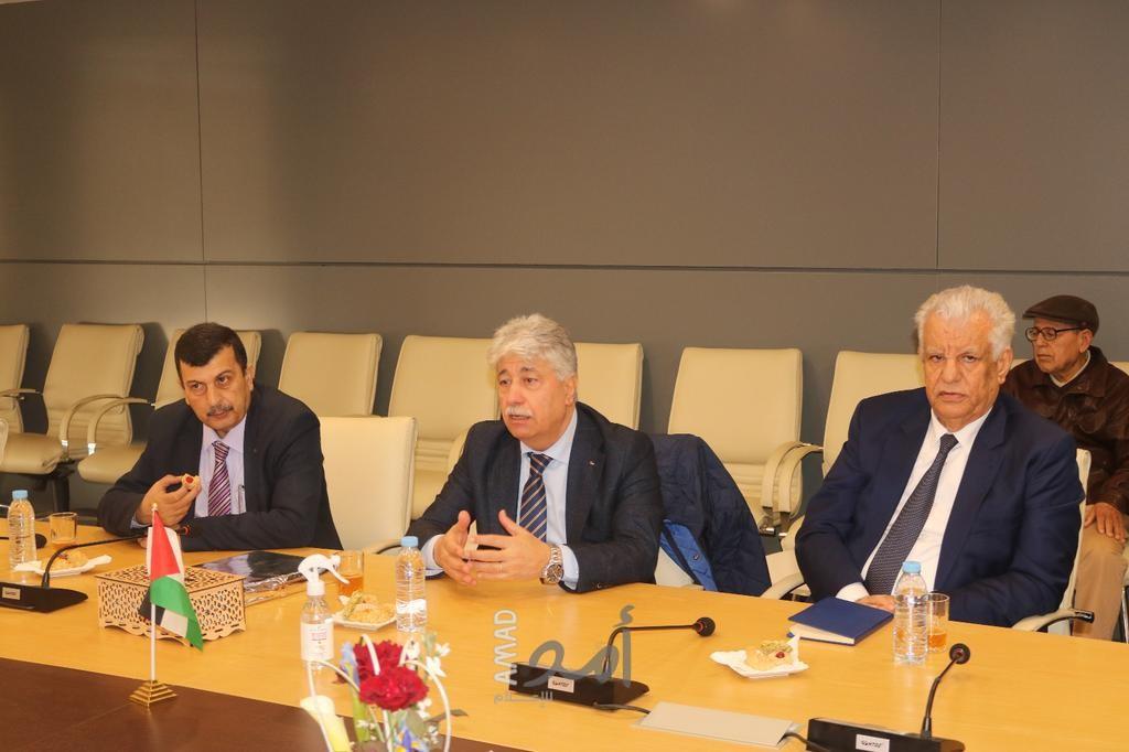 حزب التقدم والاشتراكية المغربي يستضيف وفداً من جبهة النضال الشعبي برئاسة مجدلاني