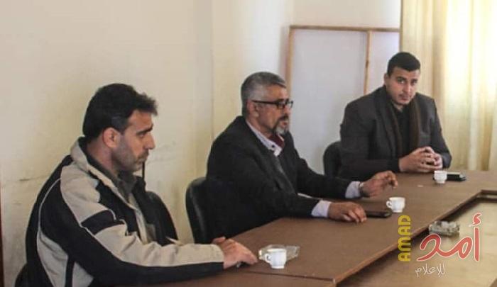وفد قيادة حركة الائتلاف يزور مقر حزب الشعب لتهنئتهم بالذكرى الـ 37 لانطلاقته