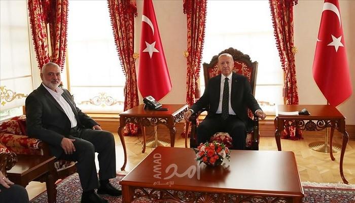 في لقاء مغلق...أردوغان يستقبل هنية في إسطنبول
