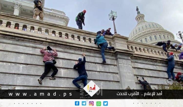إعلان حظر التجول في العاصمة الأمريكية واشنطن