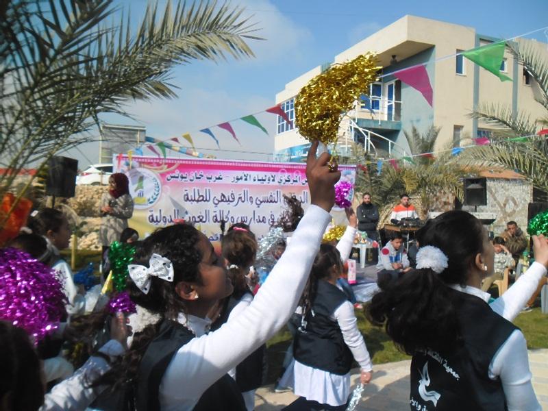 مهرجان ترفيهي للأطفال مرضى السرطان بخانيونس