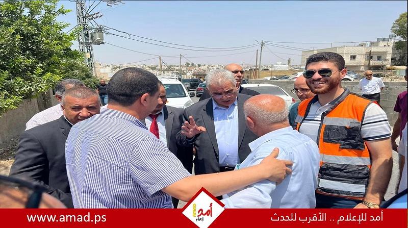 الخليل: افتتاح" مشروع الخط الناقل" في الظاهرية  بتكلفة تزيد عن "2.5 مليون شيقل"-صور