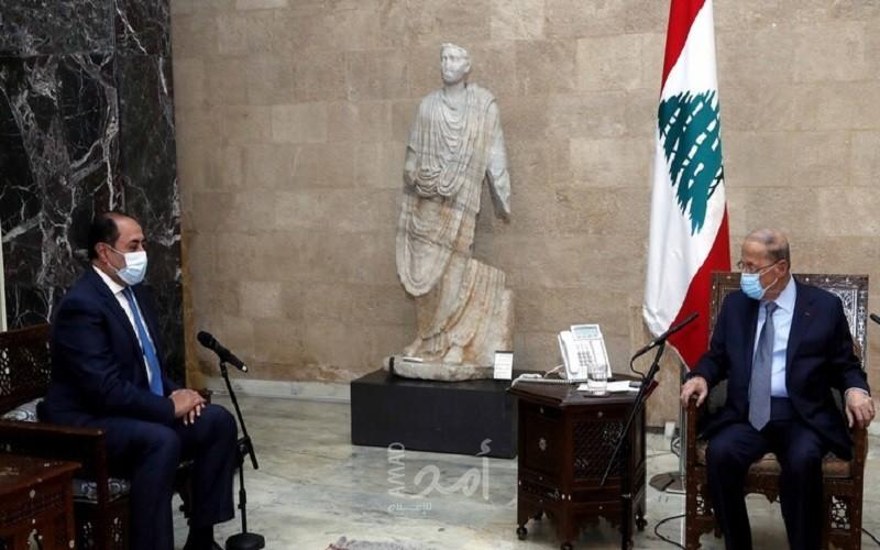 عون يرحب بأي مبادرة للجامعة العربية لحل الأزمة في لبنان