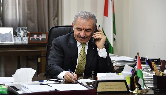 أشتية: أجرينا سلسلة من الاتصالات لبحث تنفيذ قرار وقف الاتفاقيات مع إسرائيل